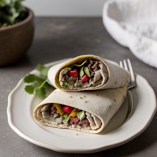 Hard to Tell They Are Turkey Burritos recipe image