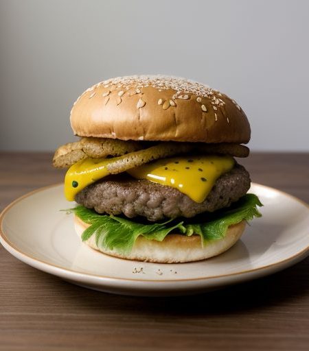 Hardee's 1/4 Pound Hamburger recipe image