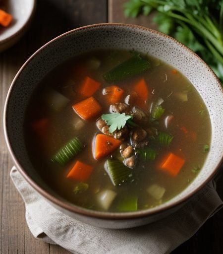 Hardy Vegetable Soup recipe image