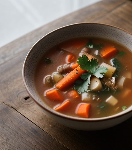Hardy Vegetable Soup recipe image
