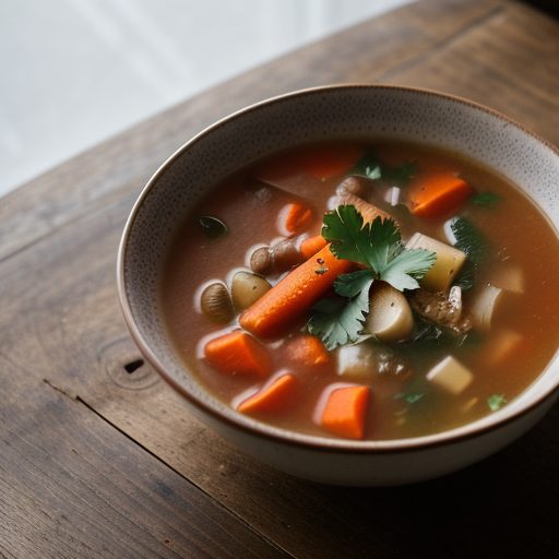 Hardy Vegetable Soup recipe image