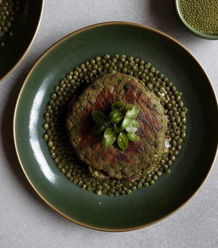 Hare Chane Ke Kabab (Green Lentil Patties recipe image