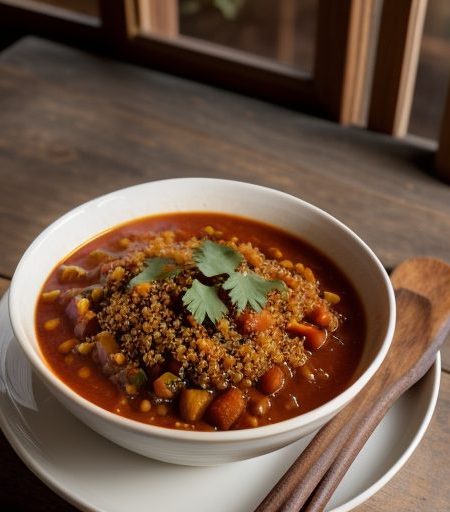 Harrods Creek Vegetarian Chili recipe image