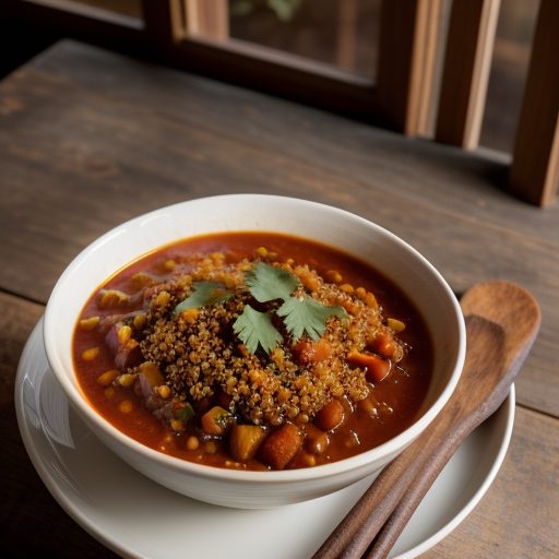 Harrods Creek Vegetarian Chili recipe image