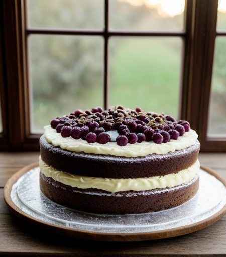 Harvest Grape Cake recipe image
