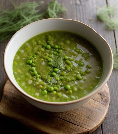 Harvest Pea Soup With Fennel recipe image