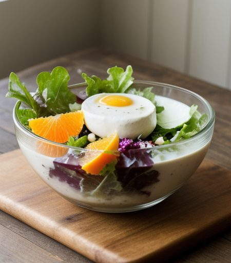 Harvest Salad With Honey Dressing recipe image