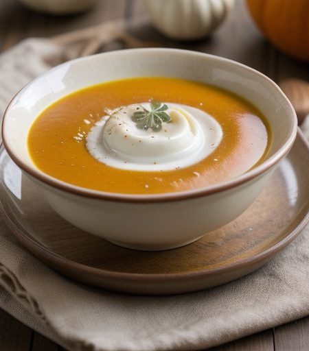 Harvest Time Pumpkin Soup recipe image