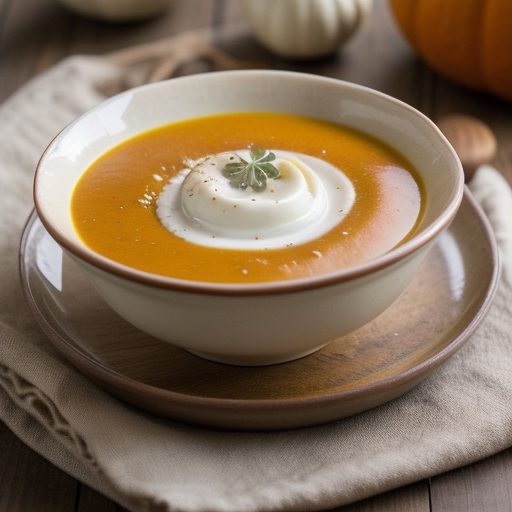 Harvest Time Pumpkin Soup recipe image