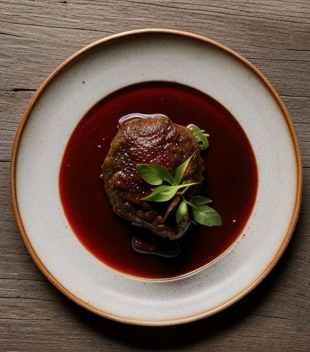 Hasenpfeffer (Braised Hare in Red Wine recipe image