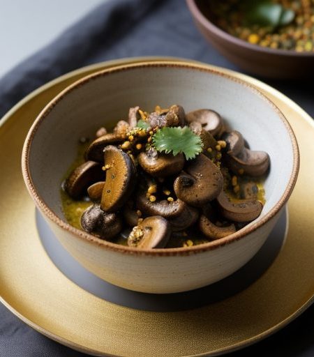 Hathu (Curried Mushrooms recipe image