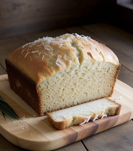 Hawaiian Coconut Bread recipe image