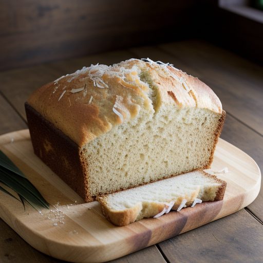 Hawaiian Coconut Bread recipe image