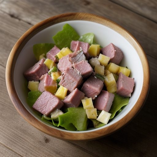 Hawaiian Ham Salad recipe image