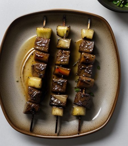 Hawaiian Kabobs Teriyaki recipe image