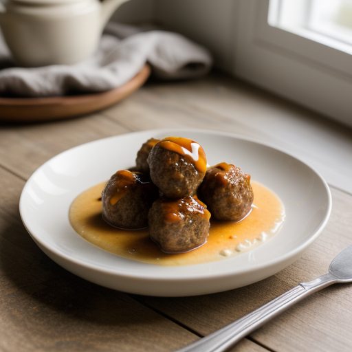 Hawaiian Sweet-and-Sour Meatballs recipe image