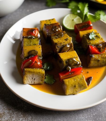 Hawaiian Turkey Kebobs recipe image