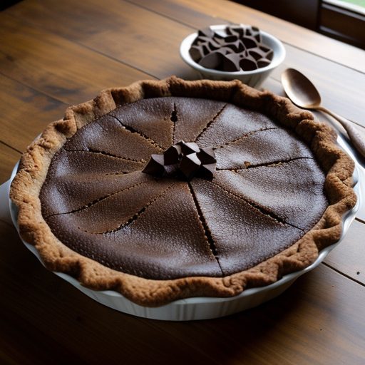 Hawaiian Vintage Chocolate Chess Pie recipe image
