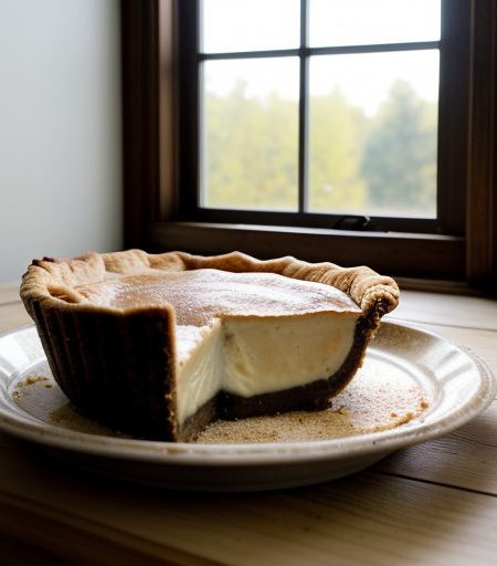 Hazelnut Caramel Pie recipe image