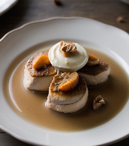 Hazelnut Chicken Mandarin recipe image