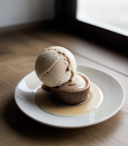 Hazelnut Ice Cream recipe image