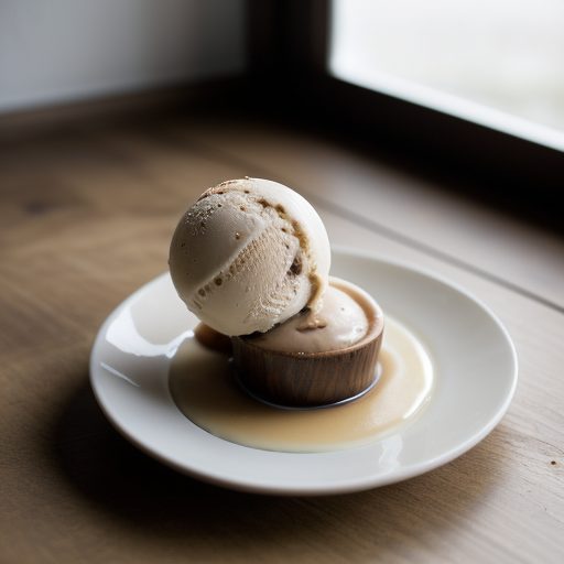 Hazelnut Ice Cream recipe image