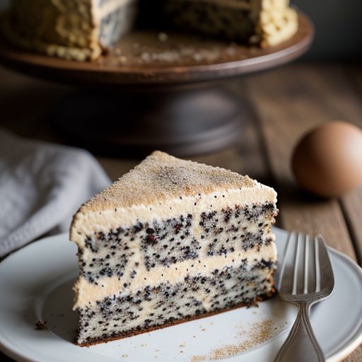 Hazelnut Poppy Seed Cake recipe image