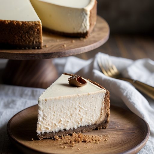 Hazelnut Praline Cheesecake recipe image
