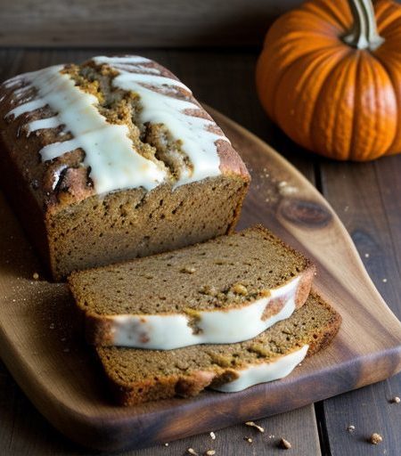 Hazelnut Pumpkin Bread recipe image