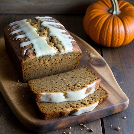 Hazelnut Pumpkin Bread recipe image