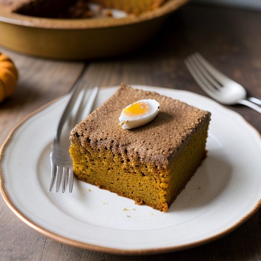 Hazelnut Pumpkin Spice Cake recipe image