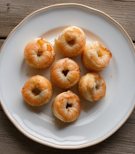 Hazelnut Shrimp Cheese Puffs recipe image