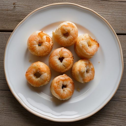 Hazelnut Shrimp Cheese Puffs recipe image