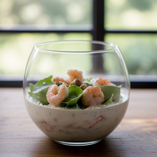 Hazelnut-Shrimp Salad recipe image
