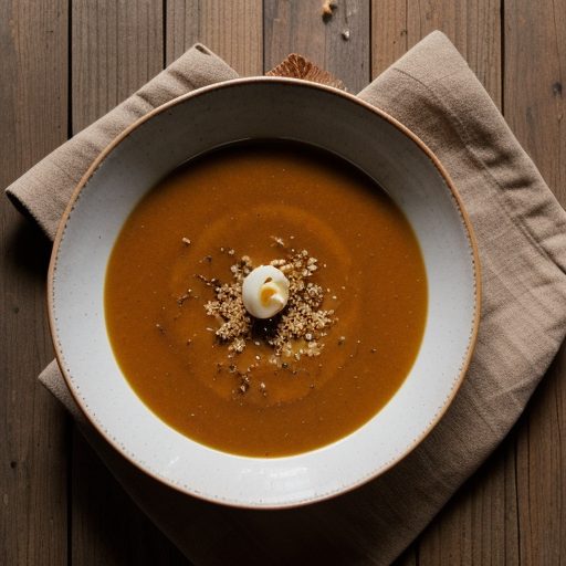 Hazelnut Squash Soup recipe image