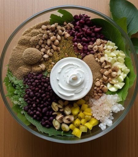 Hazelnut Tropical Salad recipe image