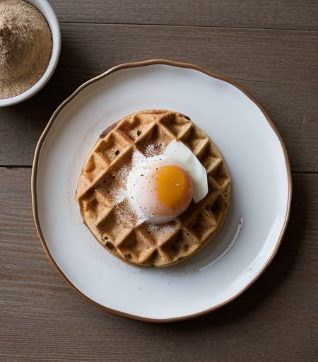 Hazelnut Waffles recipe image