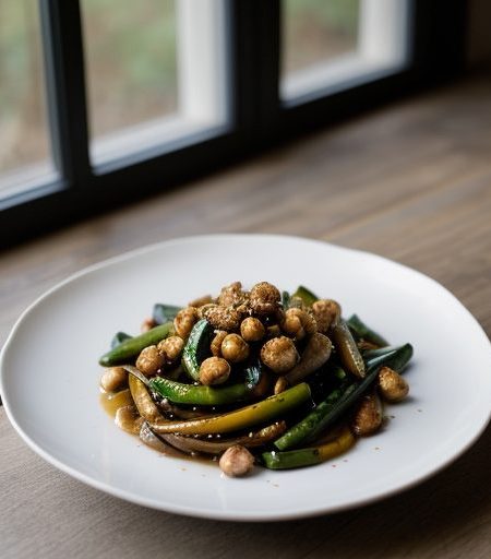 Hazelnut Wok Vegetables recipe image