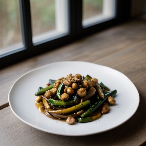 Hazelnut Wok Vegetables recipe image