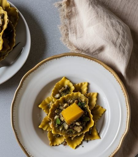 Hazlnut Squash Ravioli Filling recipe image