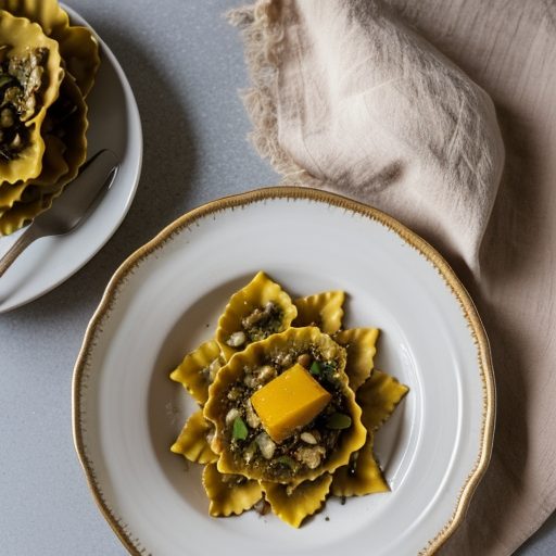 Hazlnut Squash Ravioli Filling recipe image