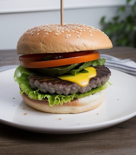 Healthy Hamburger recipe image