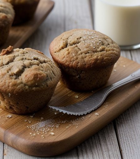 Heart Healthy Oat Muffins recipe image