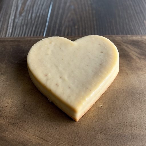 Heart-Shaped Shortbread Flavored With Cayenne recipe image