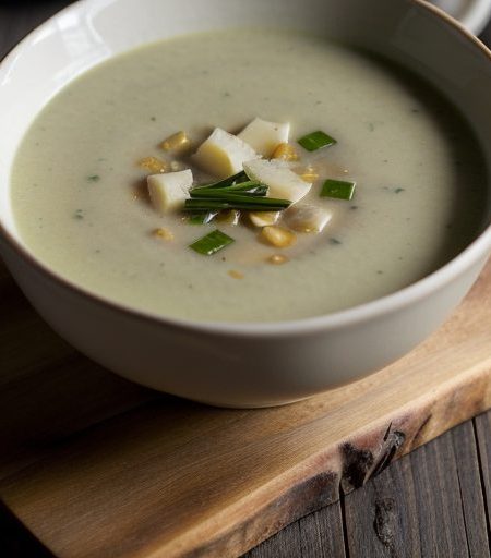 Hearts of Palm & Leek Soup recipe image