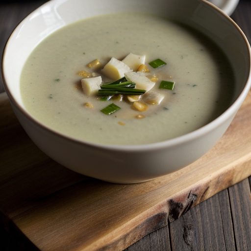 Hearts of Palm & Leek Soup recipe image