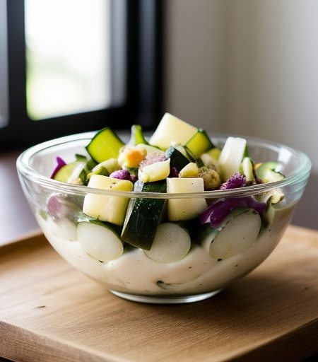 Hearts of Palm & Zucchini Salad recipe image
