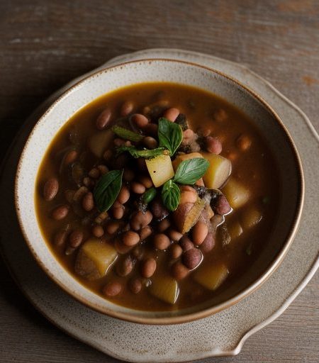 Hearty Bean & Vegetable Stew recipe image