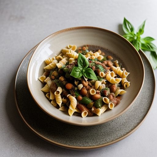 Hearty Bean and Pasta Stew recipe image