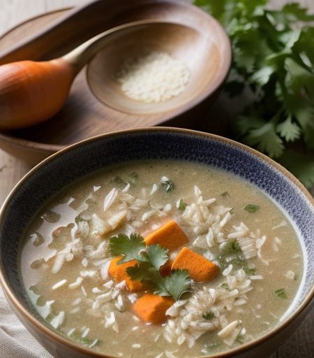 Hearty Chicken & Rice Soup recipe image